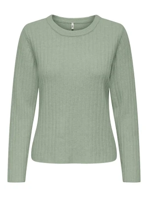 ONLY Sweter w kolorze zielonym rozmiar: XS