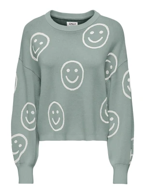 ONLY Sweter w kolorze zielonym rozmiar: XL