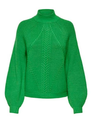 ONLY Sweter w kolorze zielonym rozmiar: S