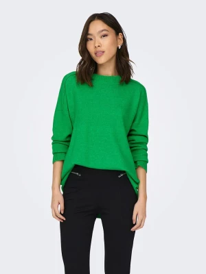 ONLY Sweter w kolorze zielonym rozmiar: XS