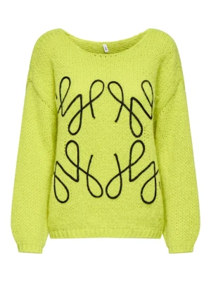 ONLY Sweter w kolorze żółtym rozmiar: XS