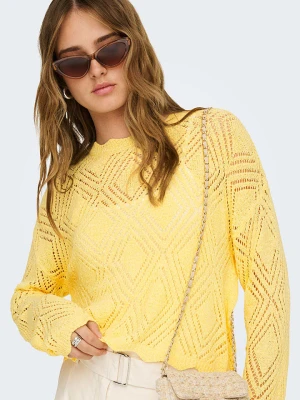 ONLY Sweter w kolorze żółtym rozmiar: S