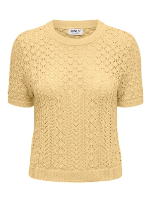 ONLY Sweter w kolorze żółtym rozmiar: L