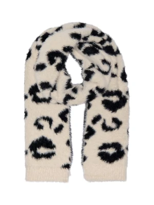 ONLY Szal w kolorze czarno-kremowym rozmiar: onesize