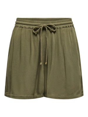 ONLY Szorty "Chiara" w kolorze khaki rozmiar: S