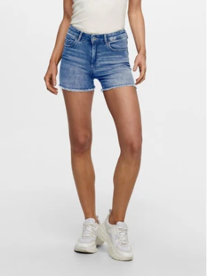 ONLY Szorty jeansowe 15196303 Niebieski Regular Fit