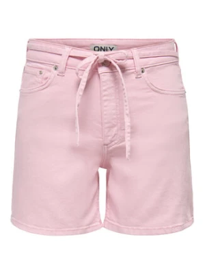 ONLY Szorty jeansowe Gianna 15370663 Różowy Regular Fit