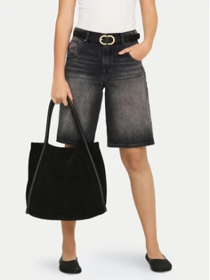 ONLY Szorty jeansowe Mate Reg 15340976 Czarny Regular Fit