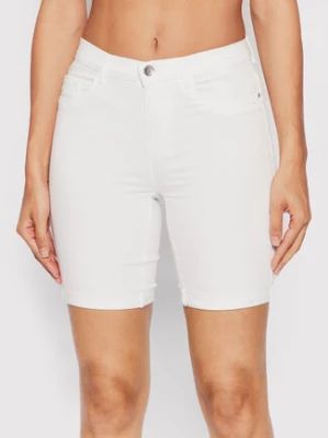 ONLY Szorty jeansowe Rain 15176847 Biały Slim Fit