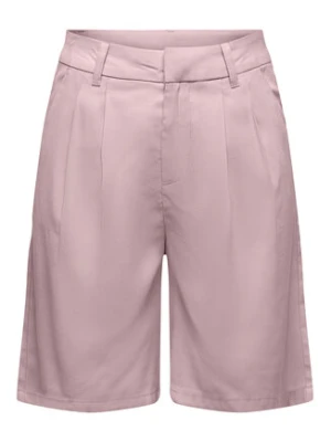 ONLY Szorty materiałowe Aris 15364121 Fioletowy Regular Fit