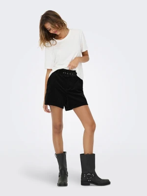 ONLY Szorty w kolorze czarnym rozmiar: L