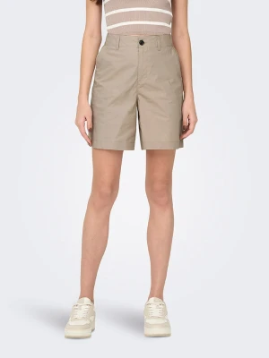 ONLY Szorty w kolorze szarobrązowym rozmiar: S