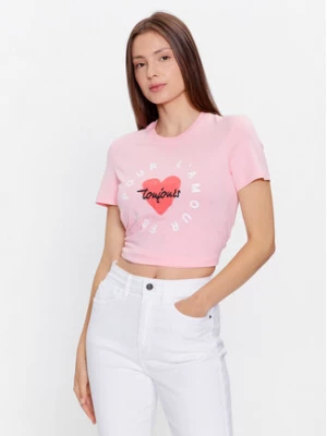 ONLY T-Shirt 15266625 Różowy Regular Fit