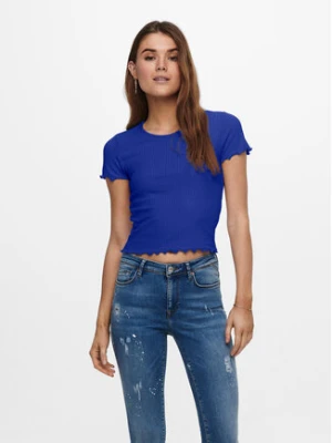ONLY T-Shirt Emma 15201206 Niebieski Regular Fit