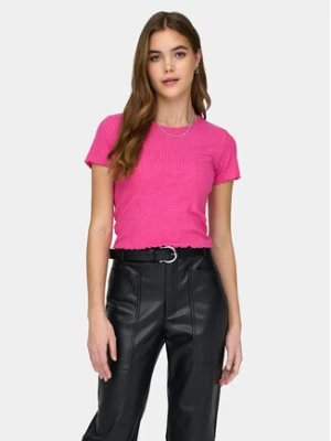 ONLY T-Shirt Emma 15201206 Różowy Regular Fit