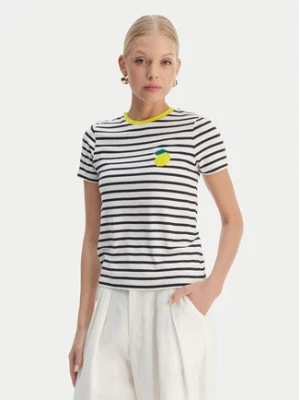 ONLY T-Shirt Heart 15318959 Biały Regular Fit