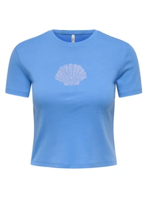 ONLY T-Shirt Kira 15346419 Niebieski Regular Fit