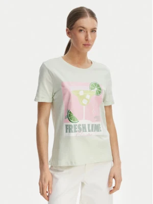 ONLY T-Shirt Kita 15291465 Zielony Regular Fit