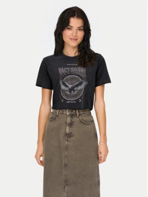 ONLY T-Shirt Lucy 15215721 Czarny Regular Fit