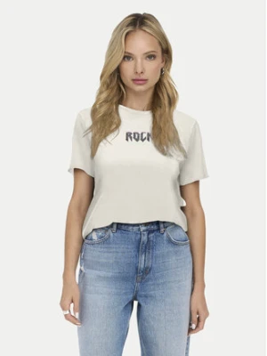Zdjęcie produktu ONLY T-Shirt Lucy 15307412 Écru Regular Fit Kremowy