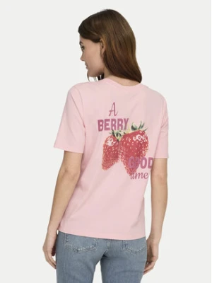 ONLY T-Shirt Lucy 15367829 Czerwony Regular Fit