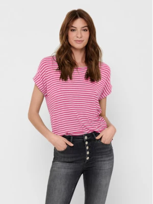 ONLY T-Shirt Moster 15206243 Różowy Regular Fit