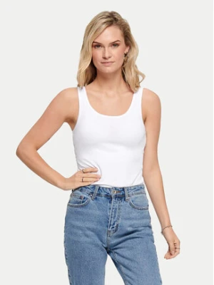 ONLY Top Live 15095808 Biały Stretch Fit
