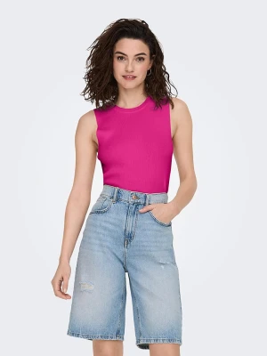 ONLY Top "Majli" w kolorze różowym rozmiar: XL