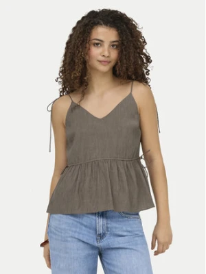 Zdjęcie produktu ONLY Top Nele 15370325 Beżowy ciemny Regular Fit