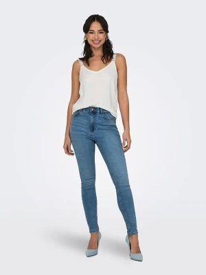 ONLY Top "Tilde" w kolorze białym rozmiar: XS