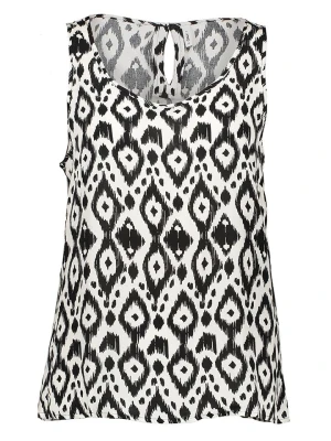 ONLY Top w kolorze biało-czarnym rozmiar: 42