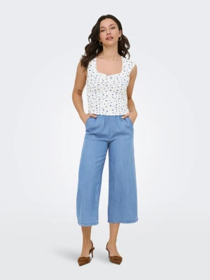 ONLY Top w kolorze białym rozmiar: XS