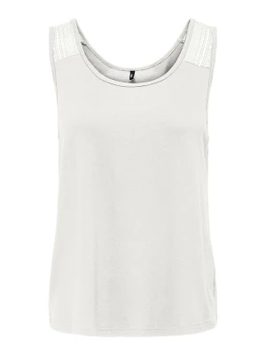 ONLY Top w kolorze białym rozmiar: XS