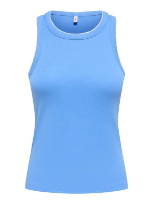 ONLY Top w kolorze błękitnym rozmiar: S