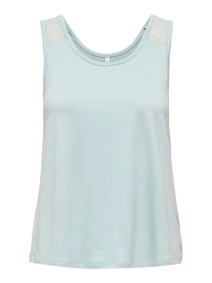 ONLY Top w kolorze błękitnym rozmiar: XS