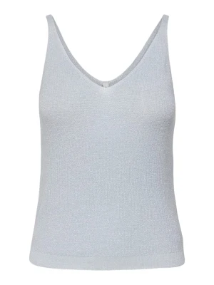 ONLY Top w kolorze błękitnym rozmiar: XS
