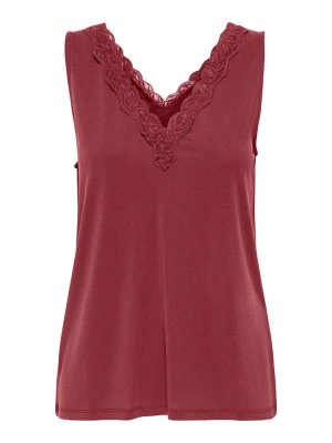 ONLY Top w kolorze bordowym rozmiar: XS