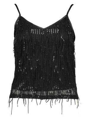 ONLY Top w kolorze czarnym rozmiar: M