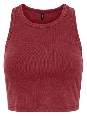 ONLY Top w kolorze czerwonym rozmiar: L