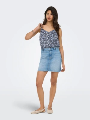 ONLY Top w kolorze granatowym rozmiar: XS