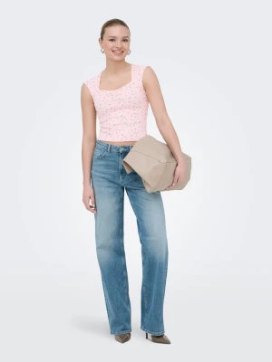 ONLY Top w kolorze jasnoróżowym rozmiar: XL