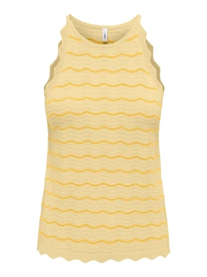 ONLY Top w kolorze żółtym rozmiar: XS