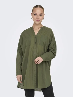 ONLY Tunika w kolorze khaki rozmiar: XS/S