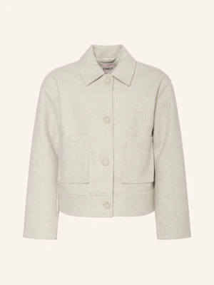 Only Żakiet Pudełkowy weiss