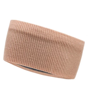 Opaska Buff Buff CrossKnit Headband Solid Pale Pink