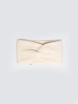 Opaska damska z ozdobnym splotem beżowa Facita 800 BIG STAR