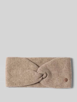 Opaska kaszmirowa z aplikacją z logo Fraas