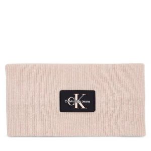 Opaska materiałowa Calvin Klein Jeans Monologo Rubber Headband K60K611258 Pink 0JV