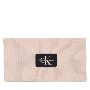 Opaska materiałowa Calvin Klein Jeans Monologo Rubber Headband K60K611258 Różowy