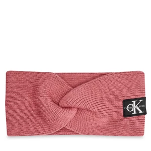 Opaska materiałowa Calvin Klein Mono Logo Patch K60K612660 Różowy